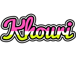 Khouri candies logo