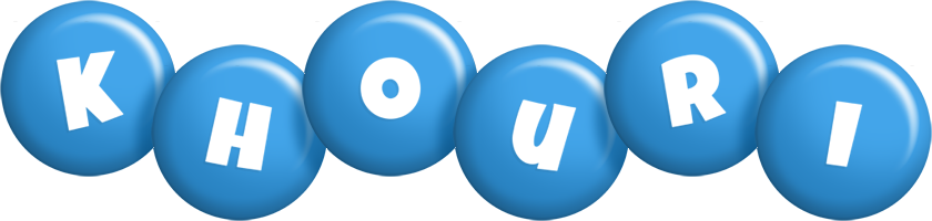 Khouri candy-blue logo