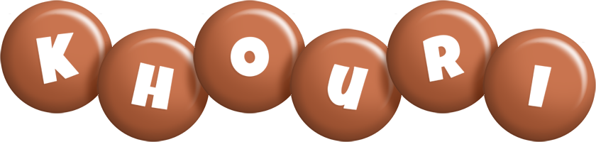 Khouri candy-brown logo