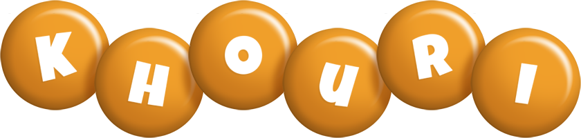 Khouri candy-orange logo