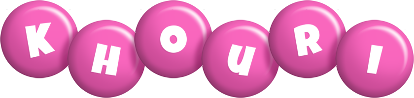 Khouri candy-pink logo