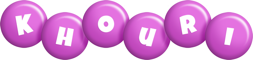 Khouri candy-purple logo