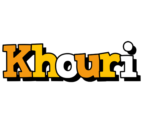 Khouri cartoon logo