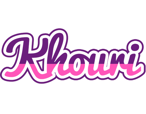 Khouri cheerful logo