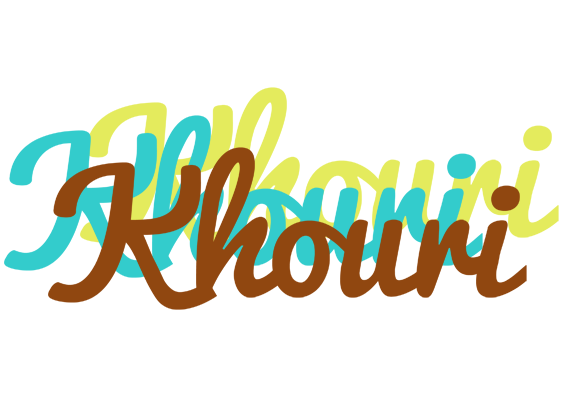 Khouri cupcake logo