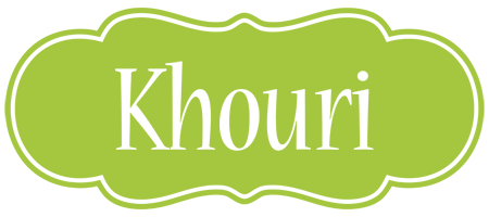 Khouri family logo