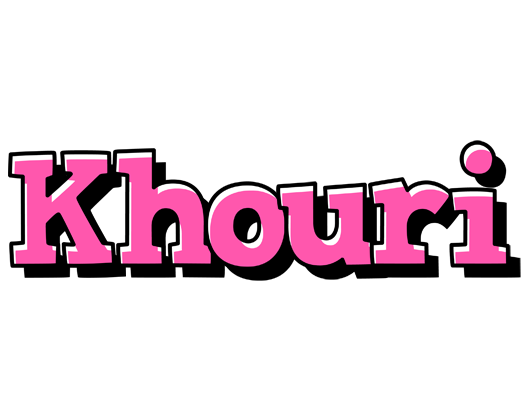 Khouri girlish logo