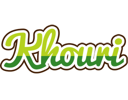 Khouri golfing logo