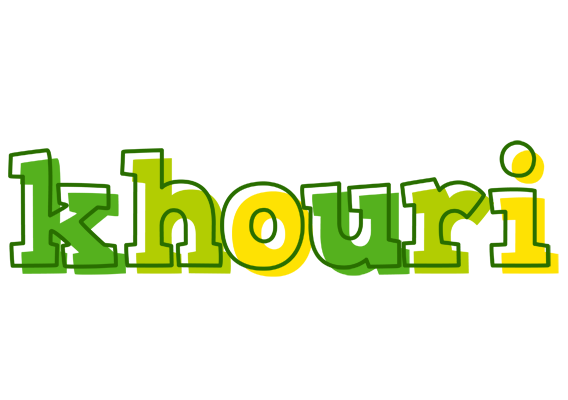 Khouri juice logo