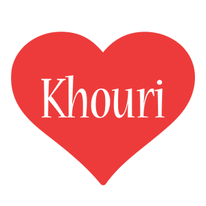 Khouri love logo