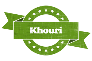 Khouri natural logo