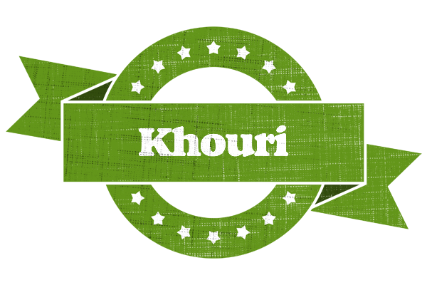 Khouri natural logo