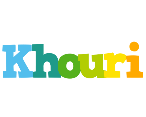 Khouri rainbows logo