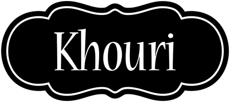 Khouri welcome logo