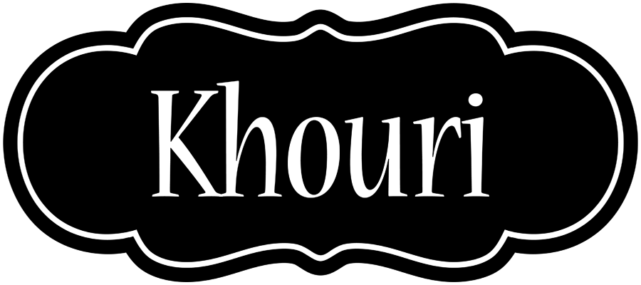 Khouri welcome logo