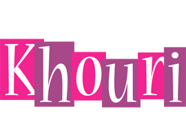 Khouri whine logo