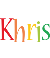 Khris birthday logo