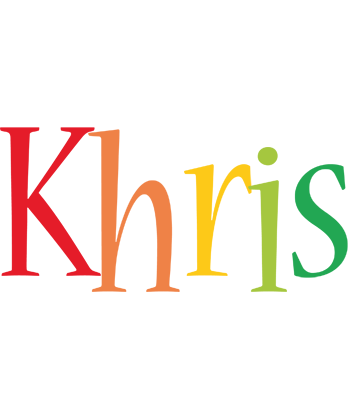 Khris birthday logo