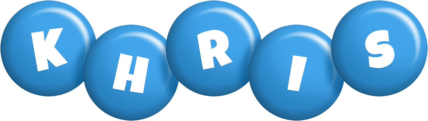 Khris candy-blue logo