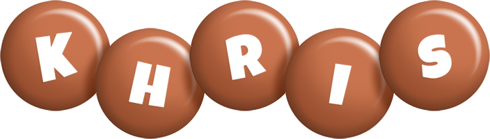 Khris candy-brown logo