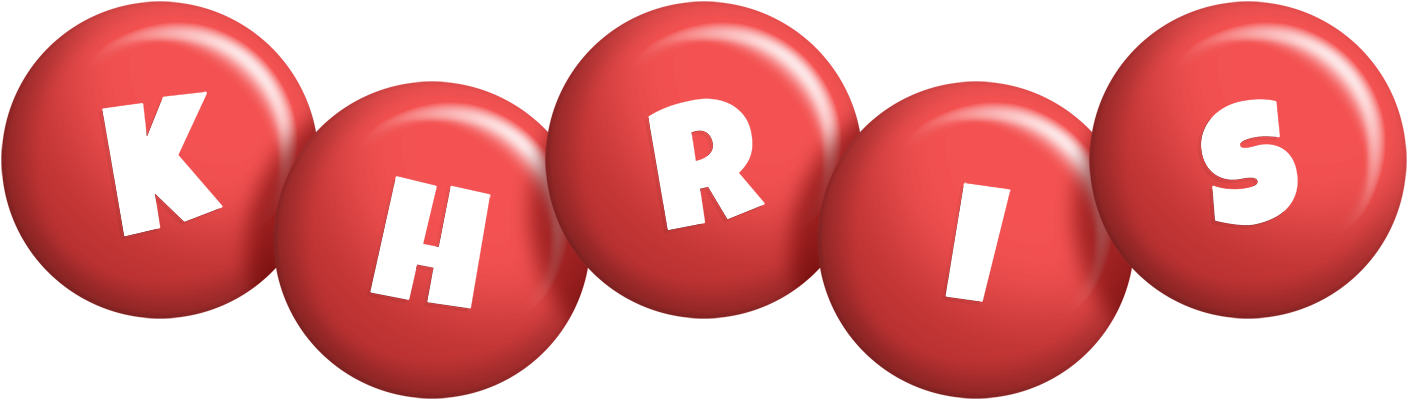 Khris candy-red logo