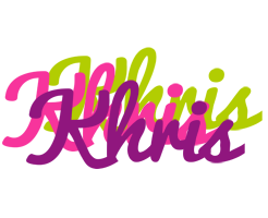 Khris flowers logo