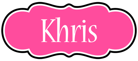 Khris invitation logo