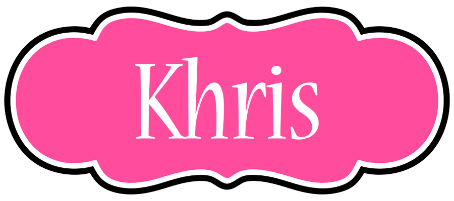 Khris invitation logo