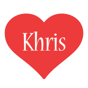 Khris love logo