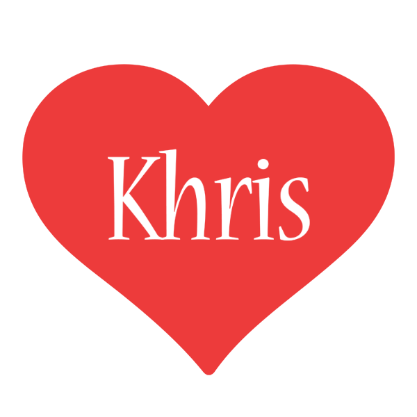Khris love logo