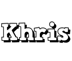 Khris snowing logo