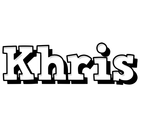 Khris snowing logo