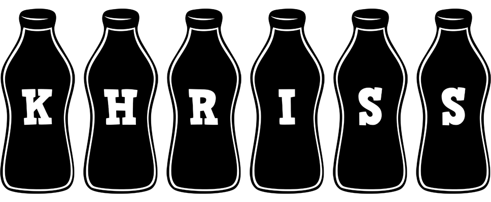 Khriss bottle logo