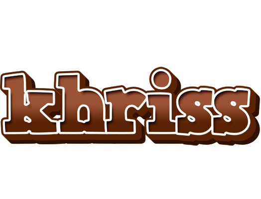 Khriss brownie logo