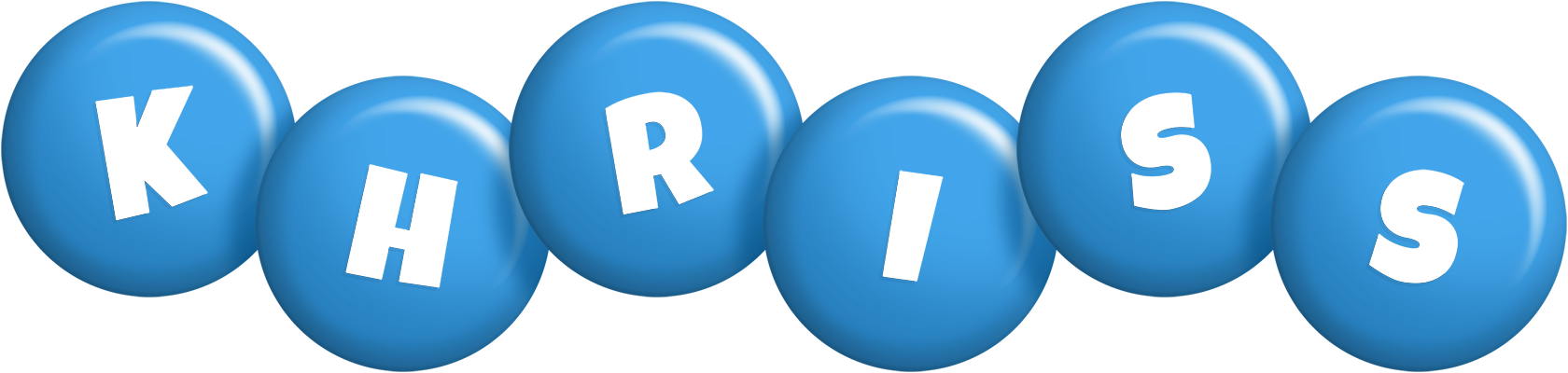 Khriss candy-blue logo