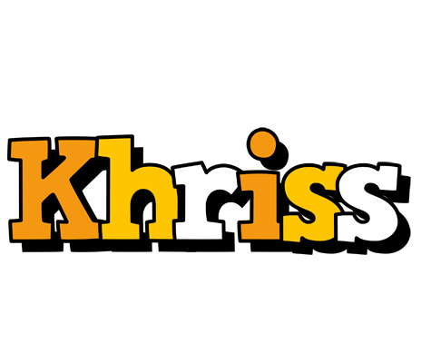Khriss cartoon logo
