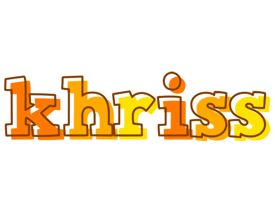 Khriss desert logo