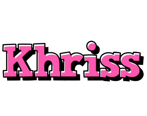 Khriss girlish logo
