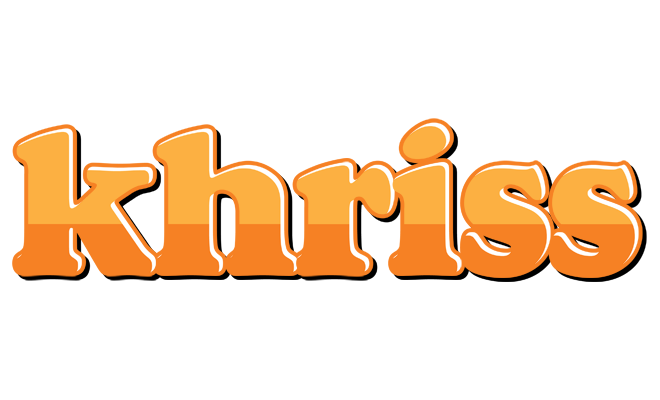 Khriss orange logo