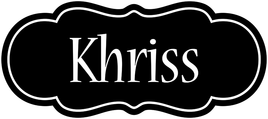 Khriss welcome logo