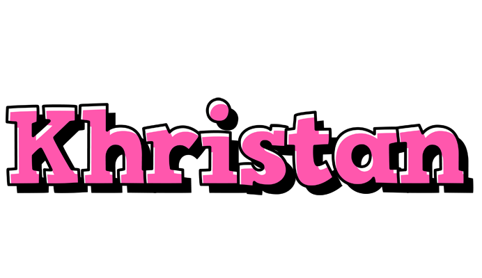 Khristan girlish logo