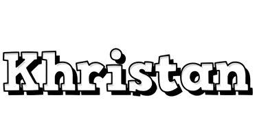 Khristan snowing logo