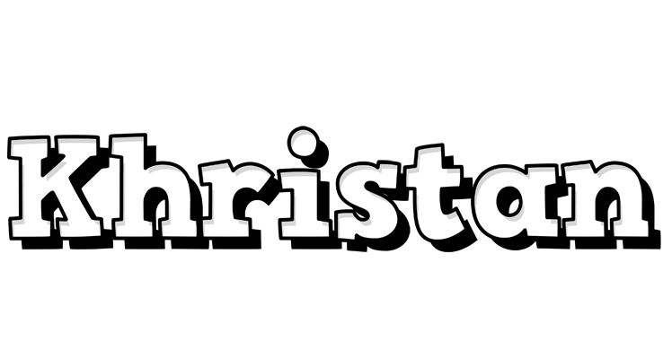 Khristan snowing logo