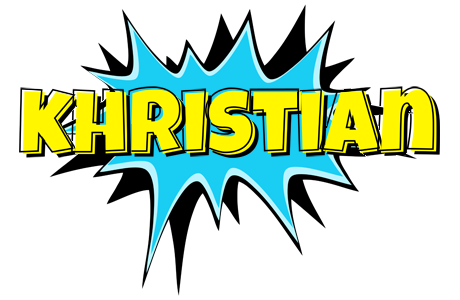 Khristian amazing logo