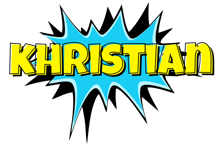 Khristian amazing logo