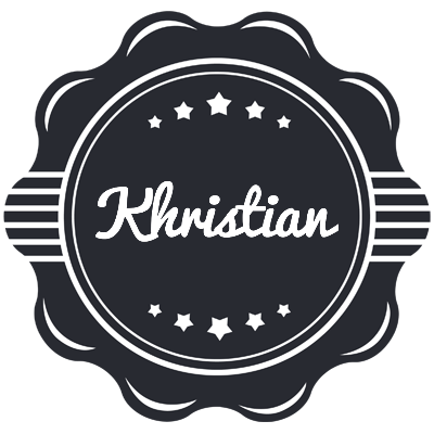 Khristian badge logo