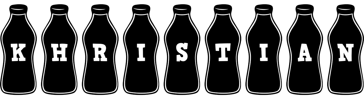 Khristian bottle logo