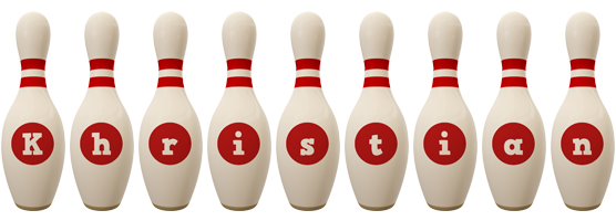 Khristian bowling-pin logo