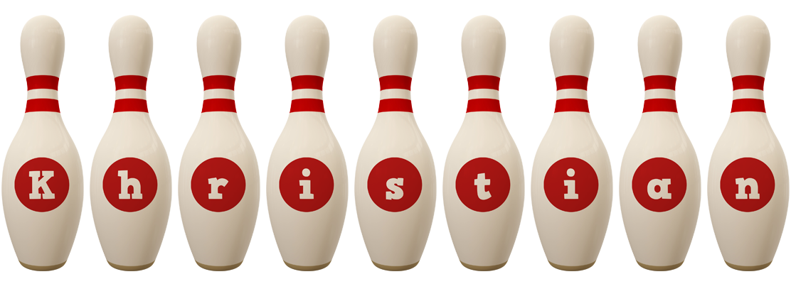 Khristian bowling-pin logo