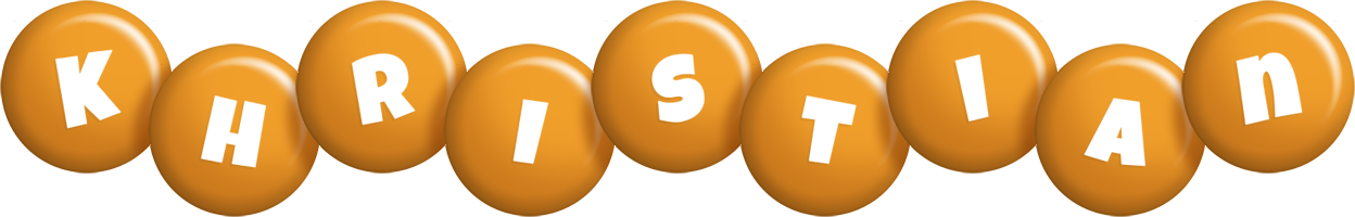 Khristian candy-orange logo